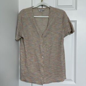 1980s vintage Missoni short sleeve button up